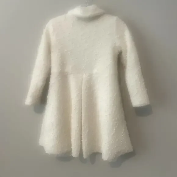 Christmas Holiday Sparkle Tulle Dress with Matching Coat Sz 4T - Picture 11 of 13